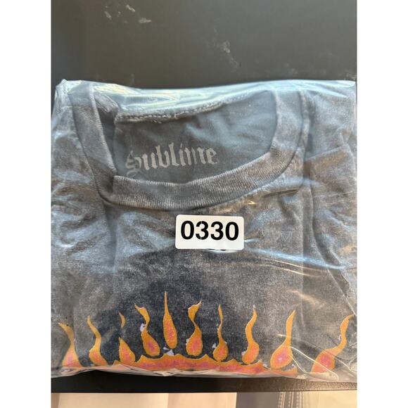 Sublime Graphic Band Tee Sun Psychedelic Under Sun Wm Large Distressed Ska Merch - Picture 8 of 8